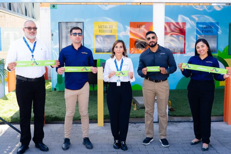 Diunsa e INVEMA inauguran estación de reciclaje 